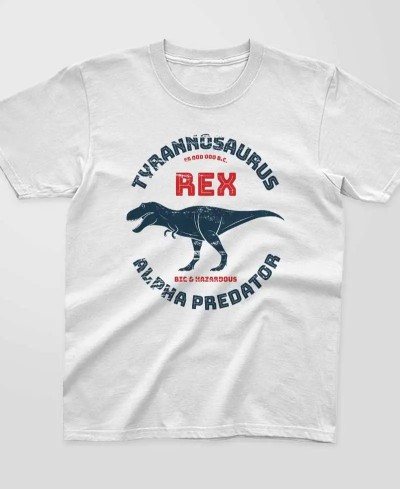 T-shirt enfant T-rex - Pilou et Lilou