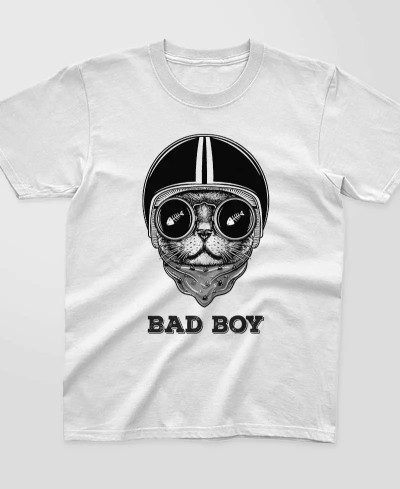 T-shirt enfant Bad boy - pilou et lilou