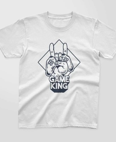 T-shirt Enfant Game king - Pilou et lilou
