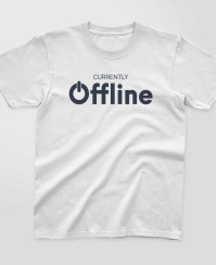 T-shirt enfant Currently offline - Pilou et lilou