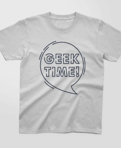 T-shirt enfant Geek time