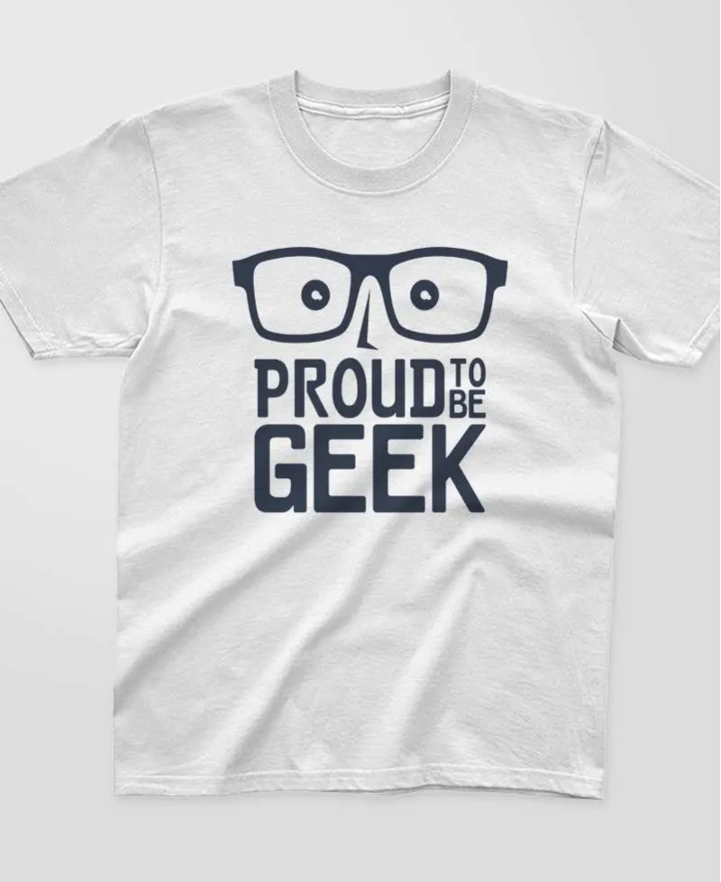 T-shirt enfant Proud to be geek