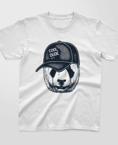 T-shirt enfant Cool dude panda | Pilou et Lilou