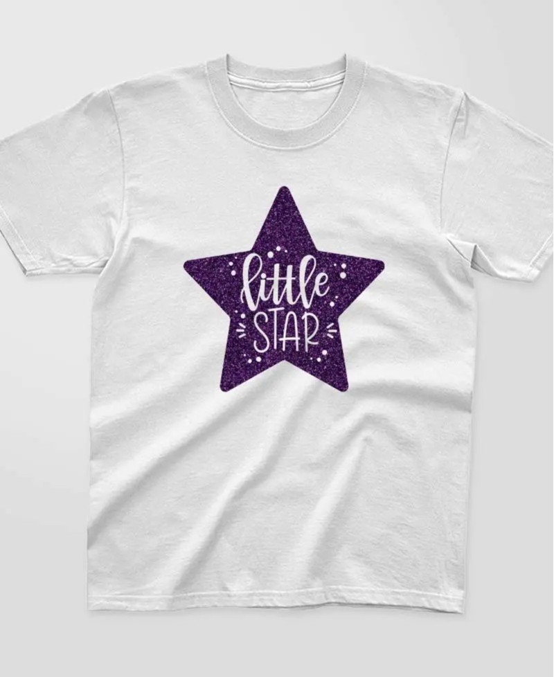T-shirt Enfant à paillettes - Little Star