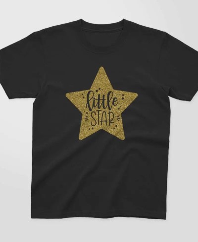 T-shirt enfant à paillettes - Little star