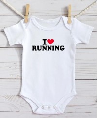 Body Bébé bio - I love running