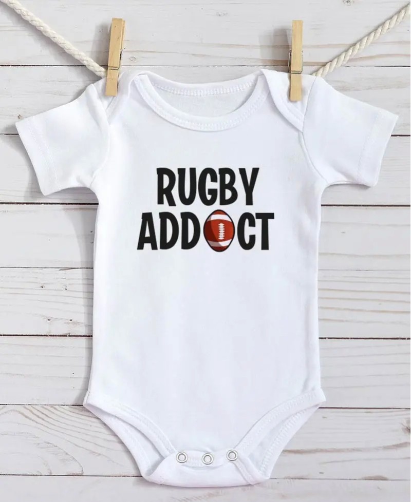 Body Bébé bio - Rugby Addict