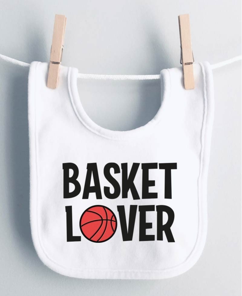 Bavoir - Basket Lover
