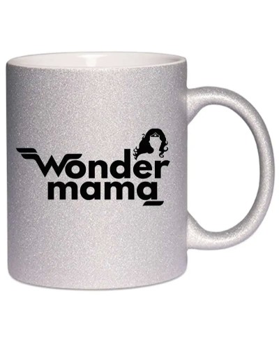 Mug à paillettes - Wonder mama