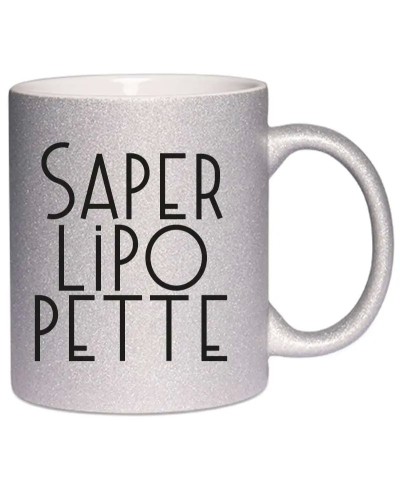 Mug à paillettes - Saperlipopette | Collection humour par Pilou & Lilou