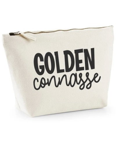 Trousse d'accessoires - Golden Connasse - Collection Humour Pilou et Lilou
