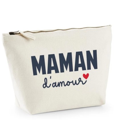 Trousse d'accessoires - Maman d'amour - Collection famille par Pilou & Lilou