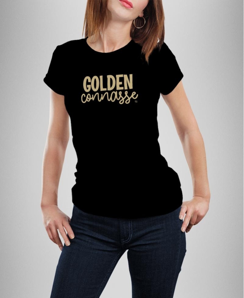 T-shirt Golden Connasse