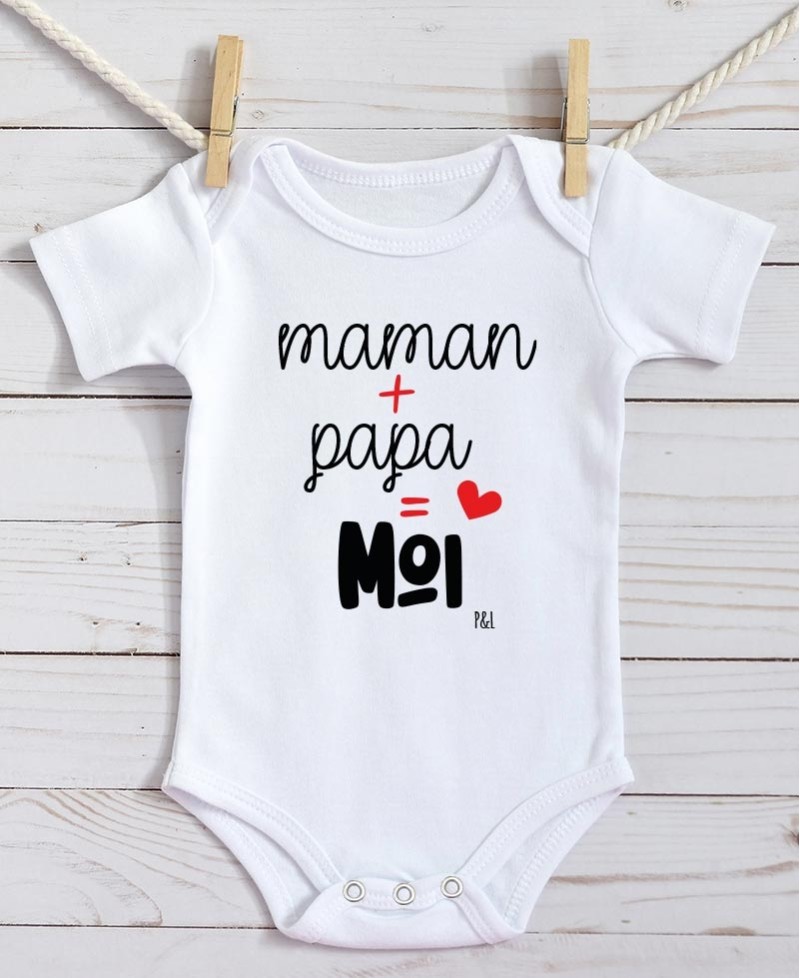 Body Bébé - Maman Papa Moi