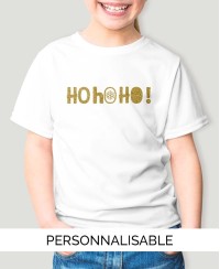 T-shirt personnalise Noel Oh Oh Oh