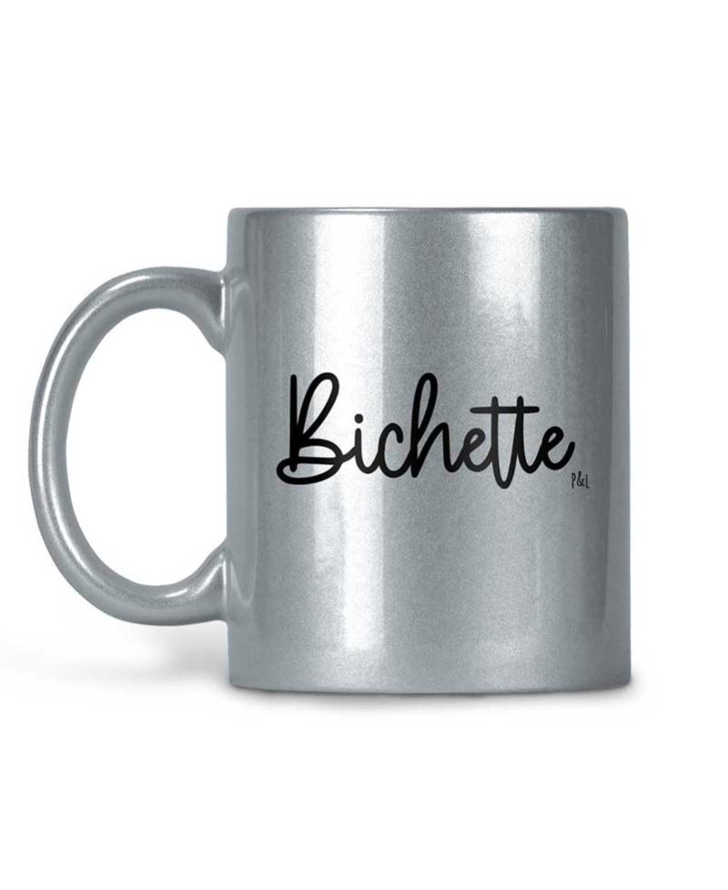 Mug Bichette Métallisé Paillettes