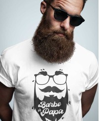 T-shirt personnalisé Papa - Barbe à Papa
