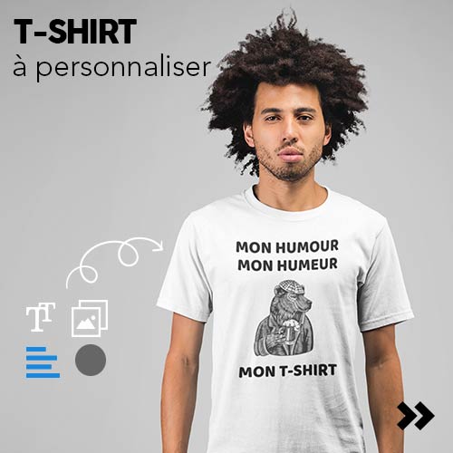 T-shirt à personnaliser